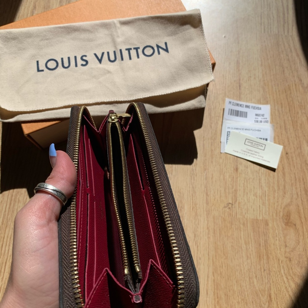 Lois Vuitton P.F Clemence MNG FUCHSIA M60742